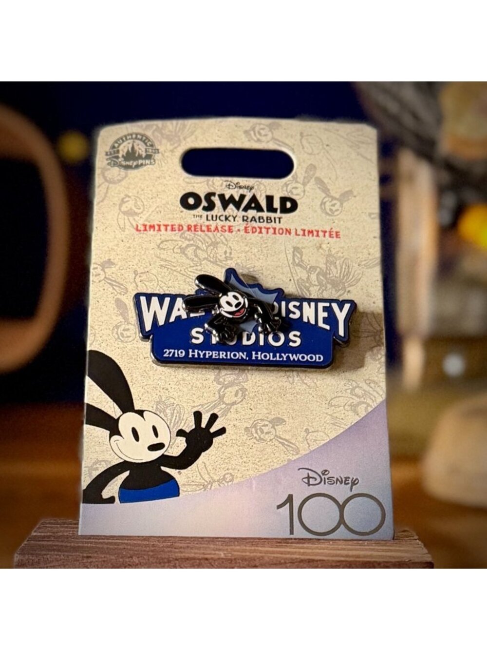 Disney Oswald the Lucky Rabbit Walt Disney Studios Pin | Disney 100